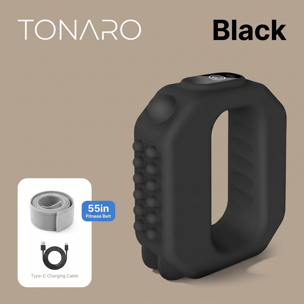 TONARO T10 Black with 55 in belt